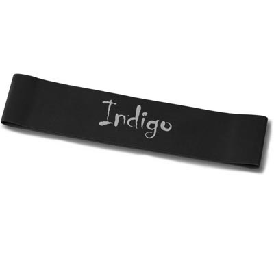 Эспандер Лента латекс замкнутая INDIGO SUPER HEAVY (20-32 кг) 6004-4 HKRB 46*5*0.12cм Черный